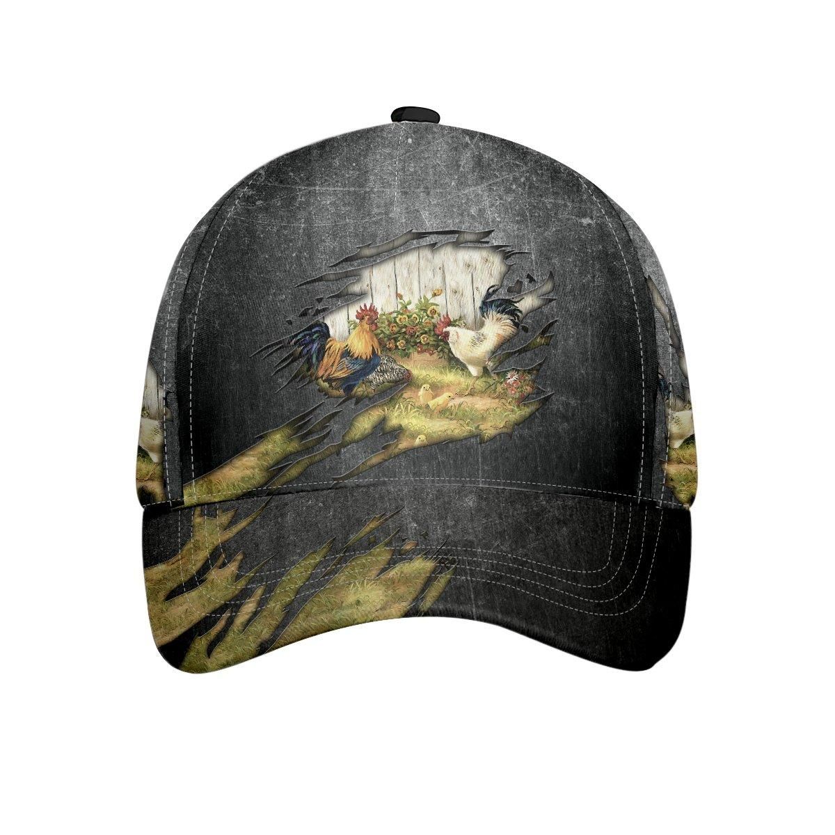 Rooster Family Farm V1 Classic Cap