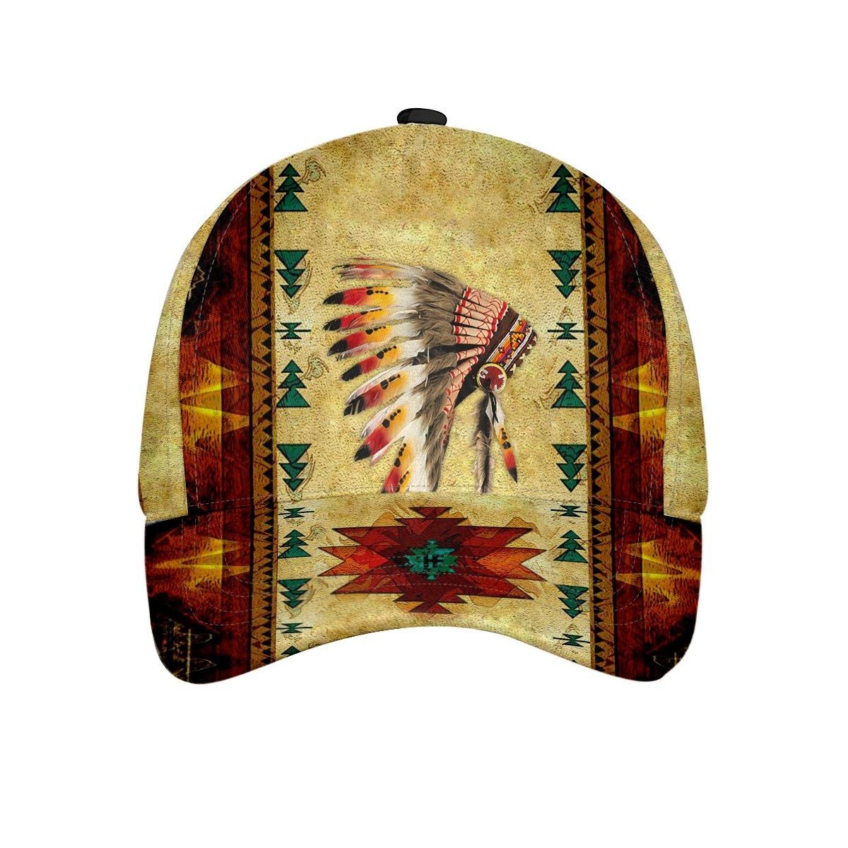 Native American Feather Cap