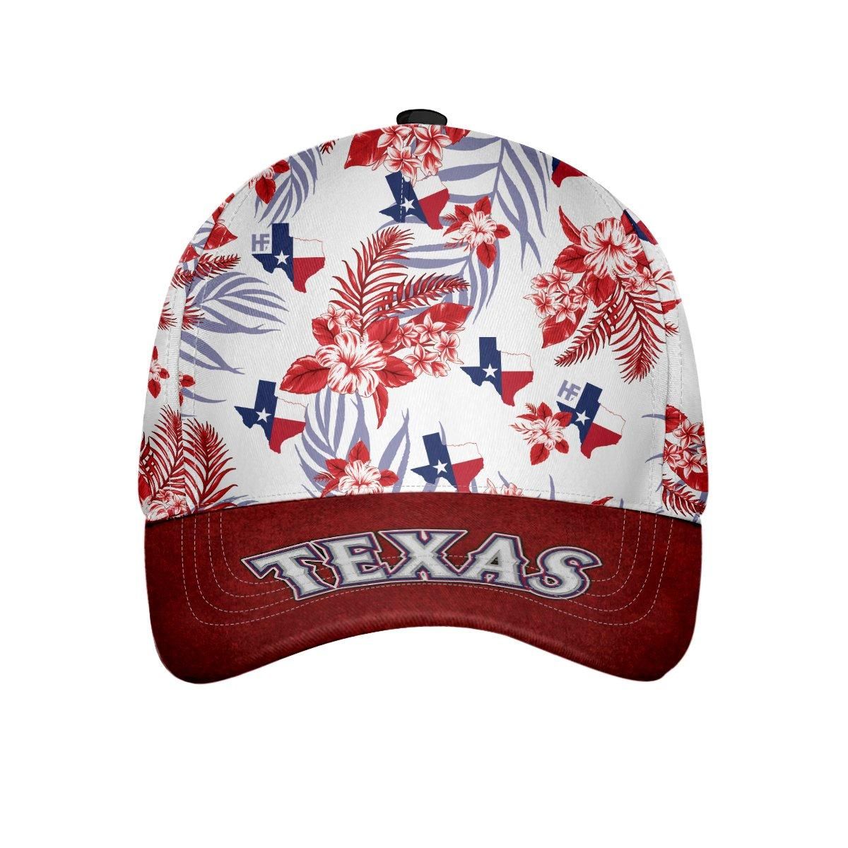 Texas Flower Flag Cap