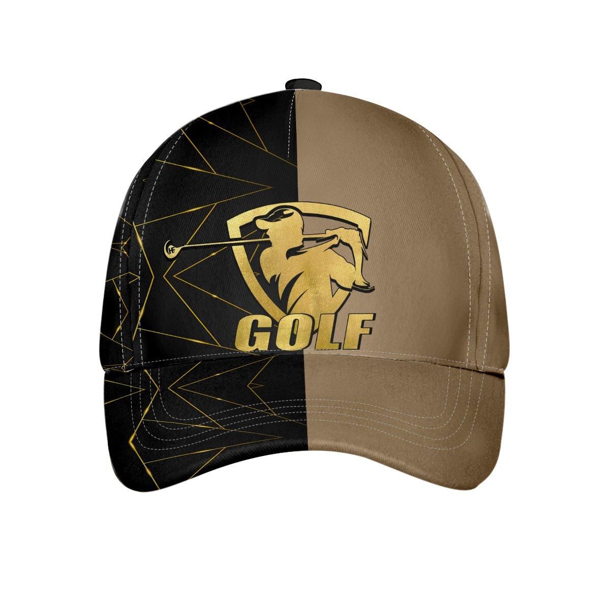 Golden Lines Golf Cap