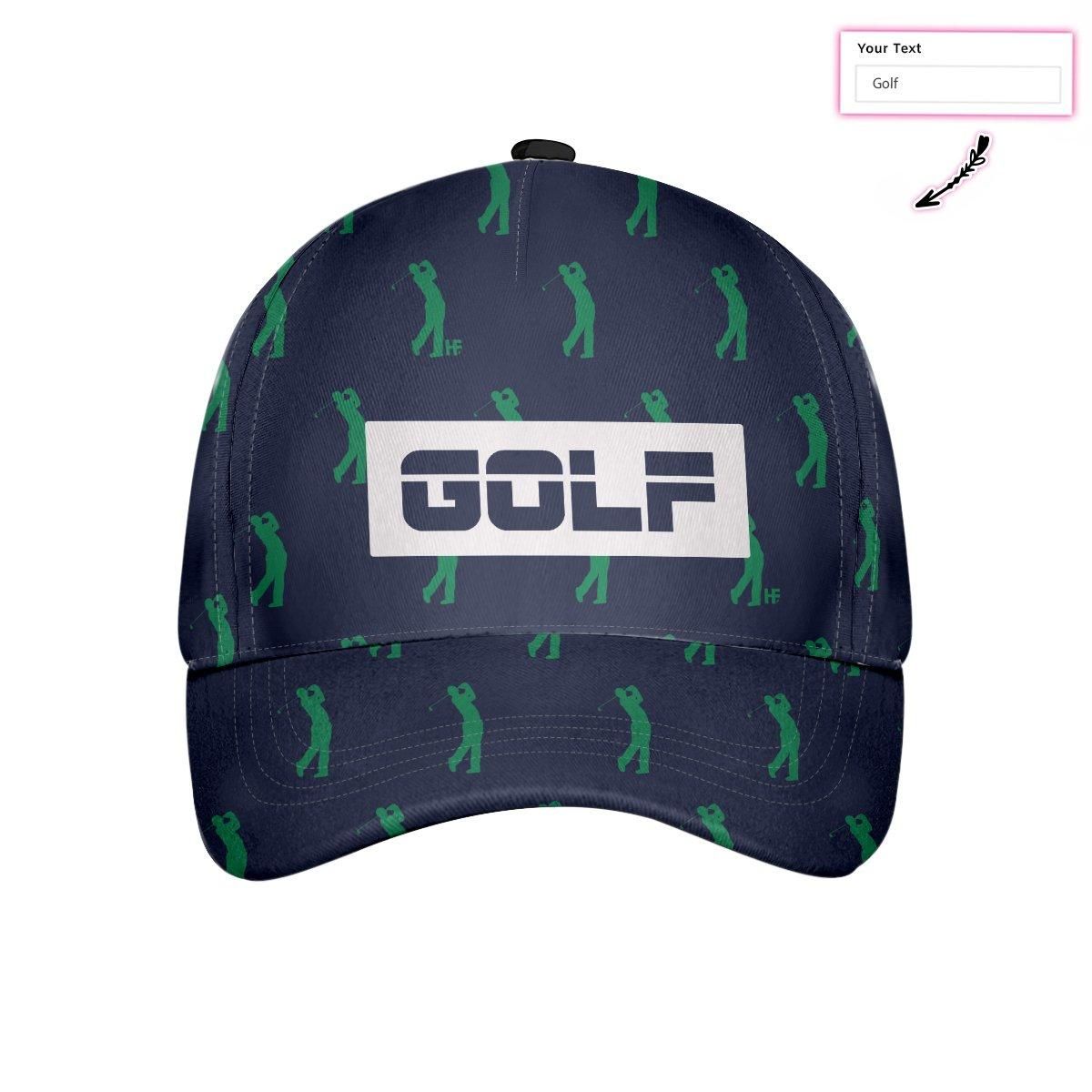 Custom Hot Golf Pattern Cap