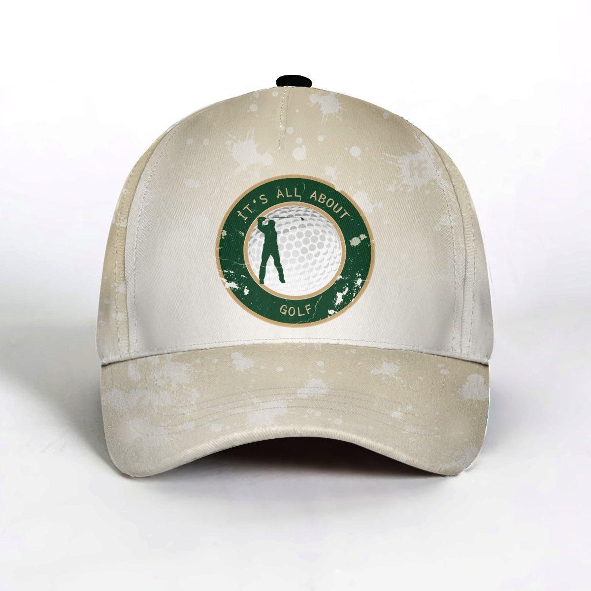 It'S All About Golf Vintage Cap
