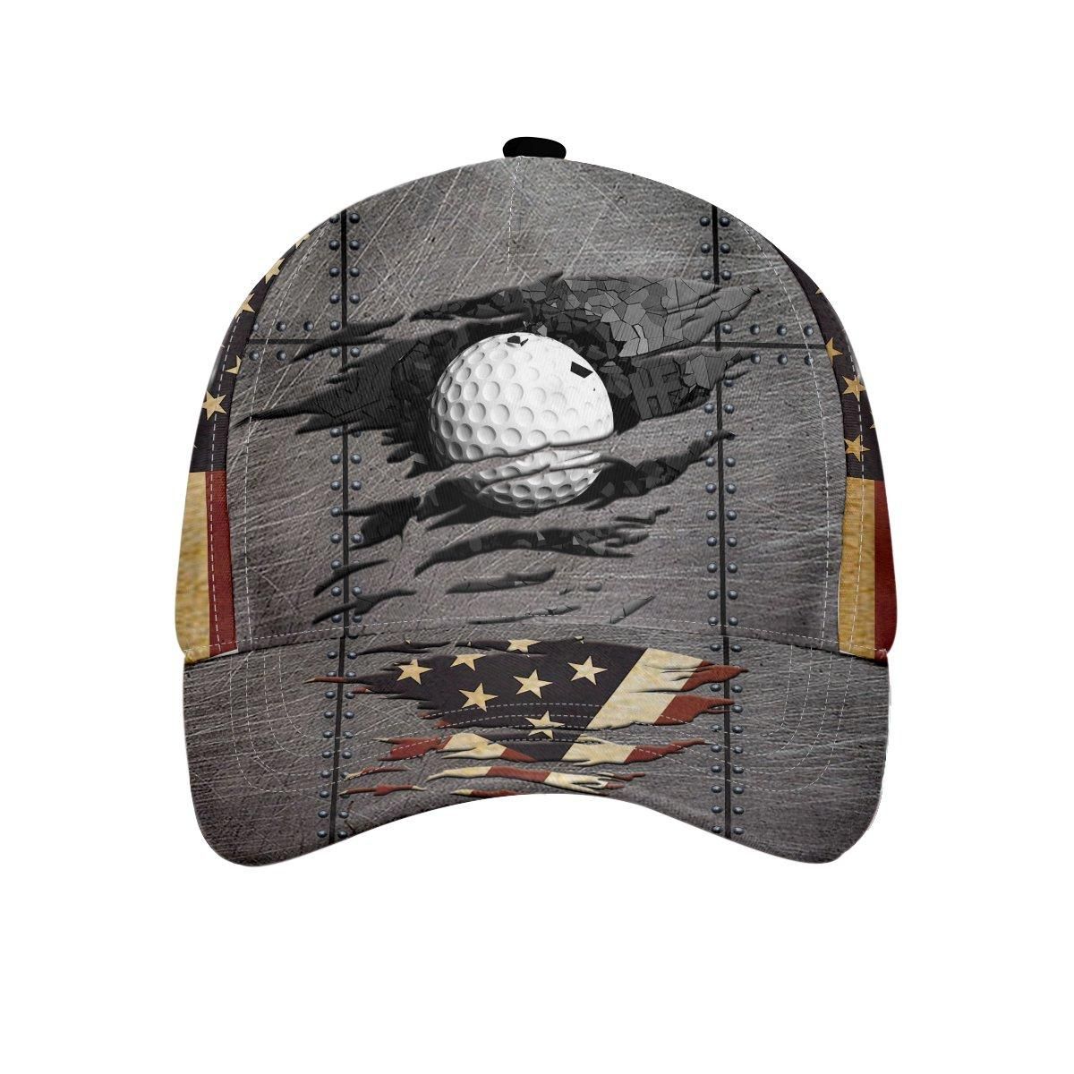 American Golfer Golf Ball Beaks Wall Cap