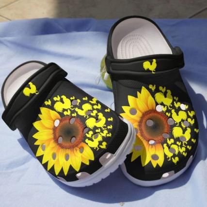 Sunflower Crocs Shoes PANCR0009
