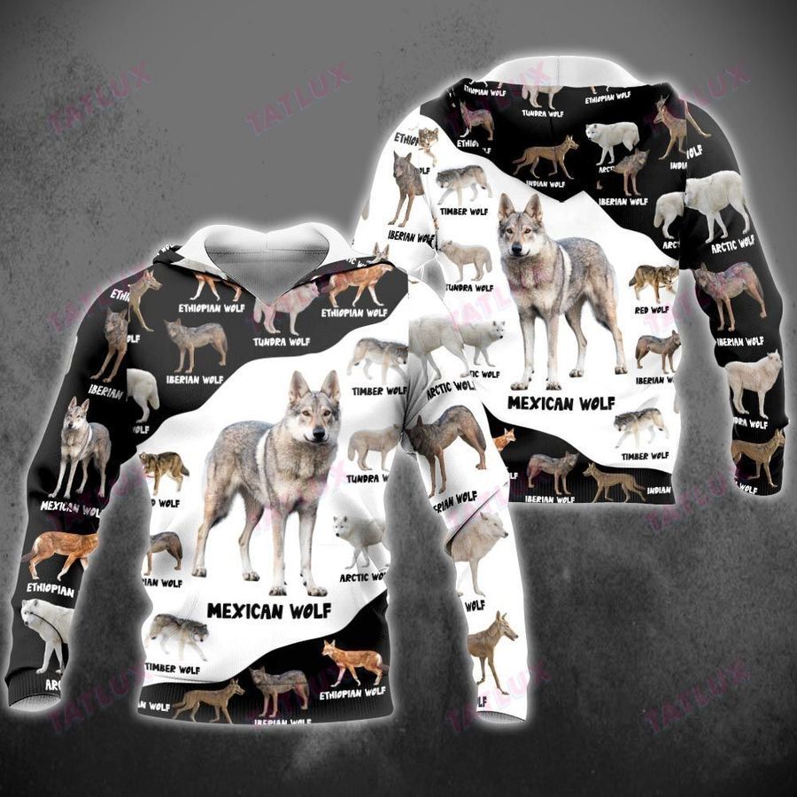 Mexican Wolf 3D Hoodie
