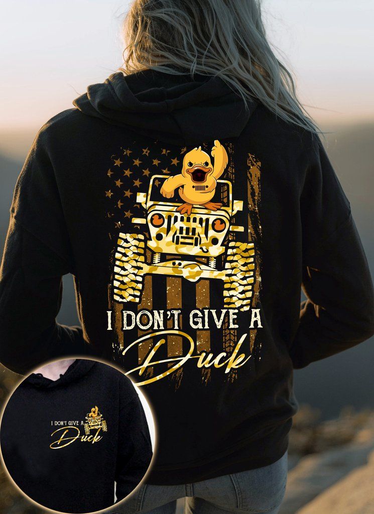 Jeep Duck 3D Hoodie I Don't Give A Duck PAN3HD0058