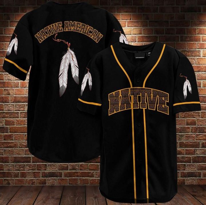 Native Feather Baseball Jersey Shirts