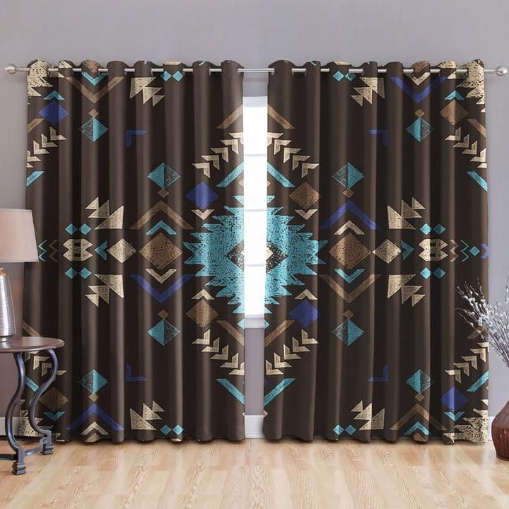 Native Pattern Window Curtain