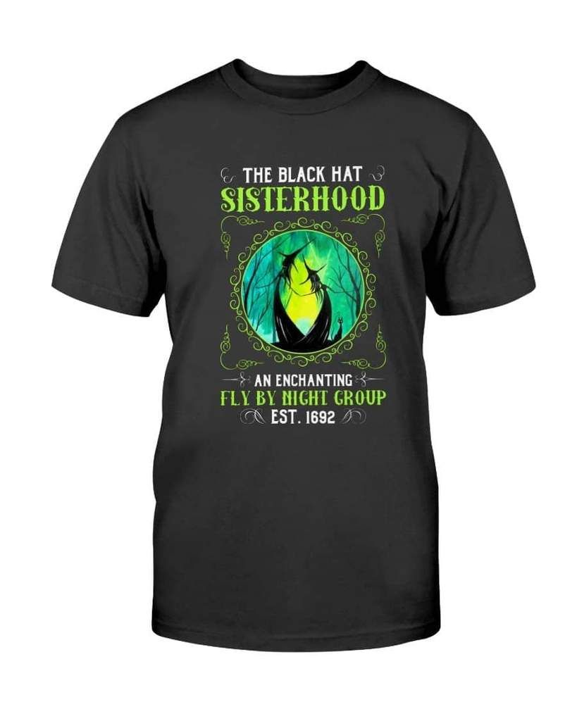 Witch T-shirt The Blalck Hat Sisterhood