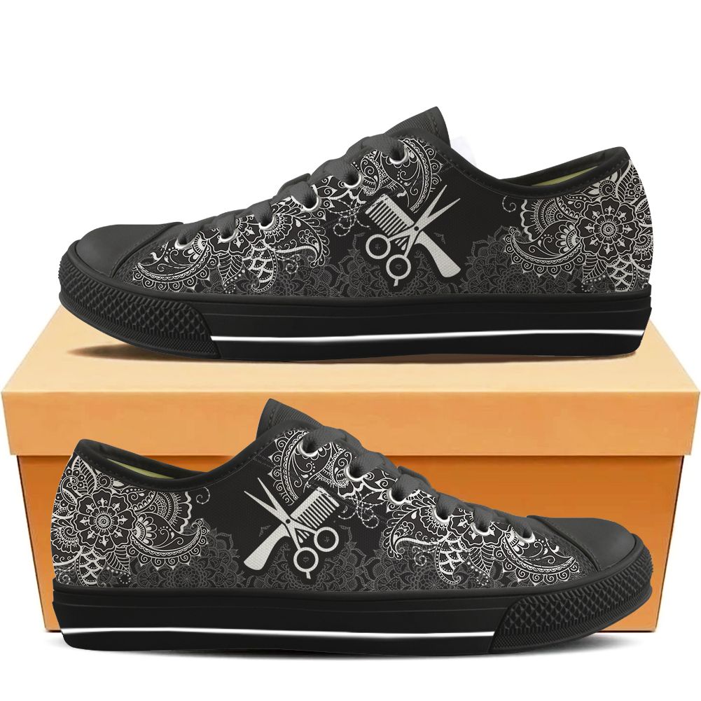 Hairstylist Mandala Low Top Shoes PANLTS0026