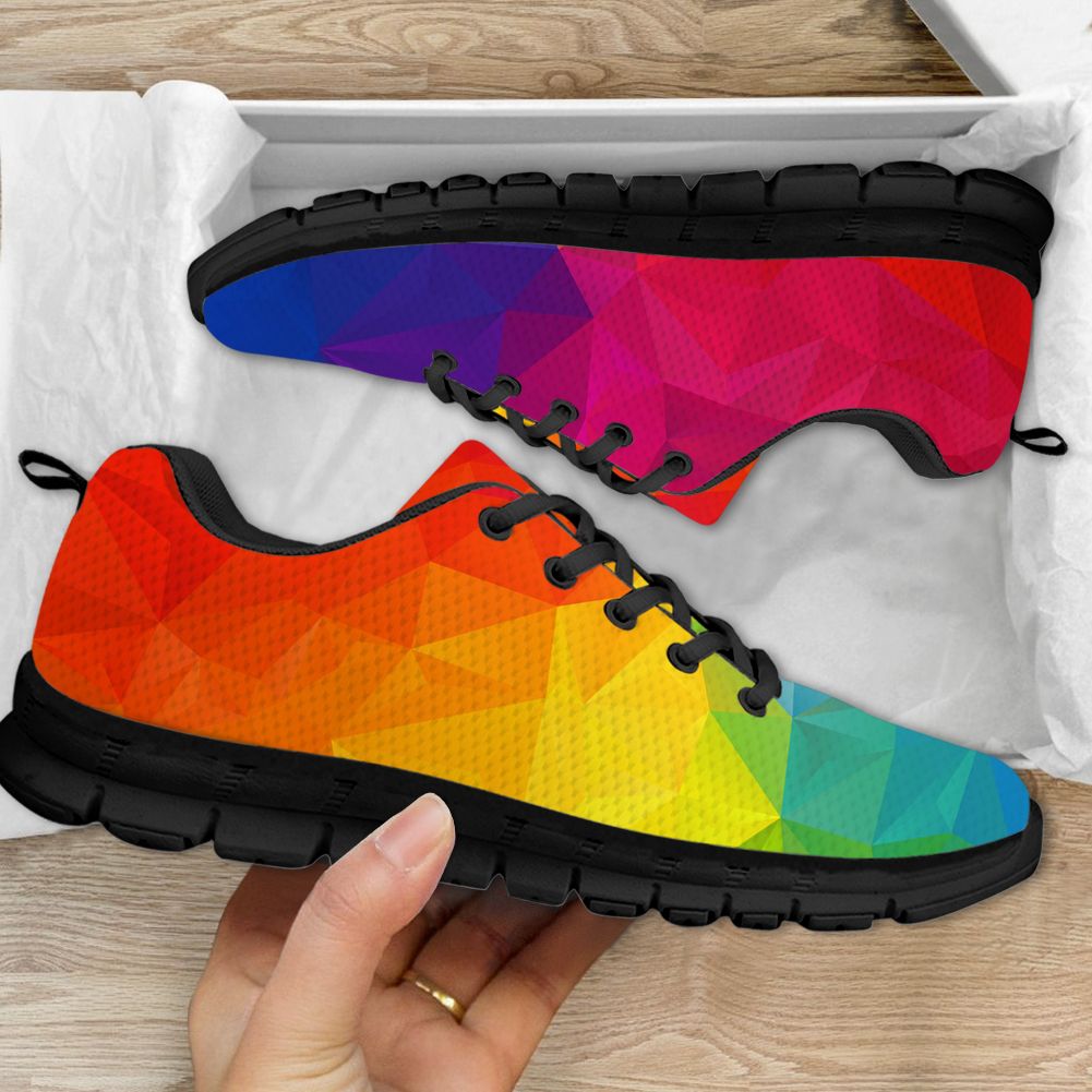 Rainbow LGBT Sneaker Shoes PANSNE0022