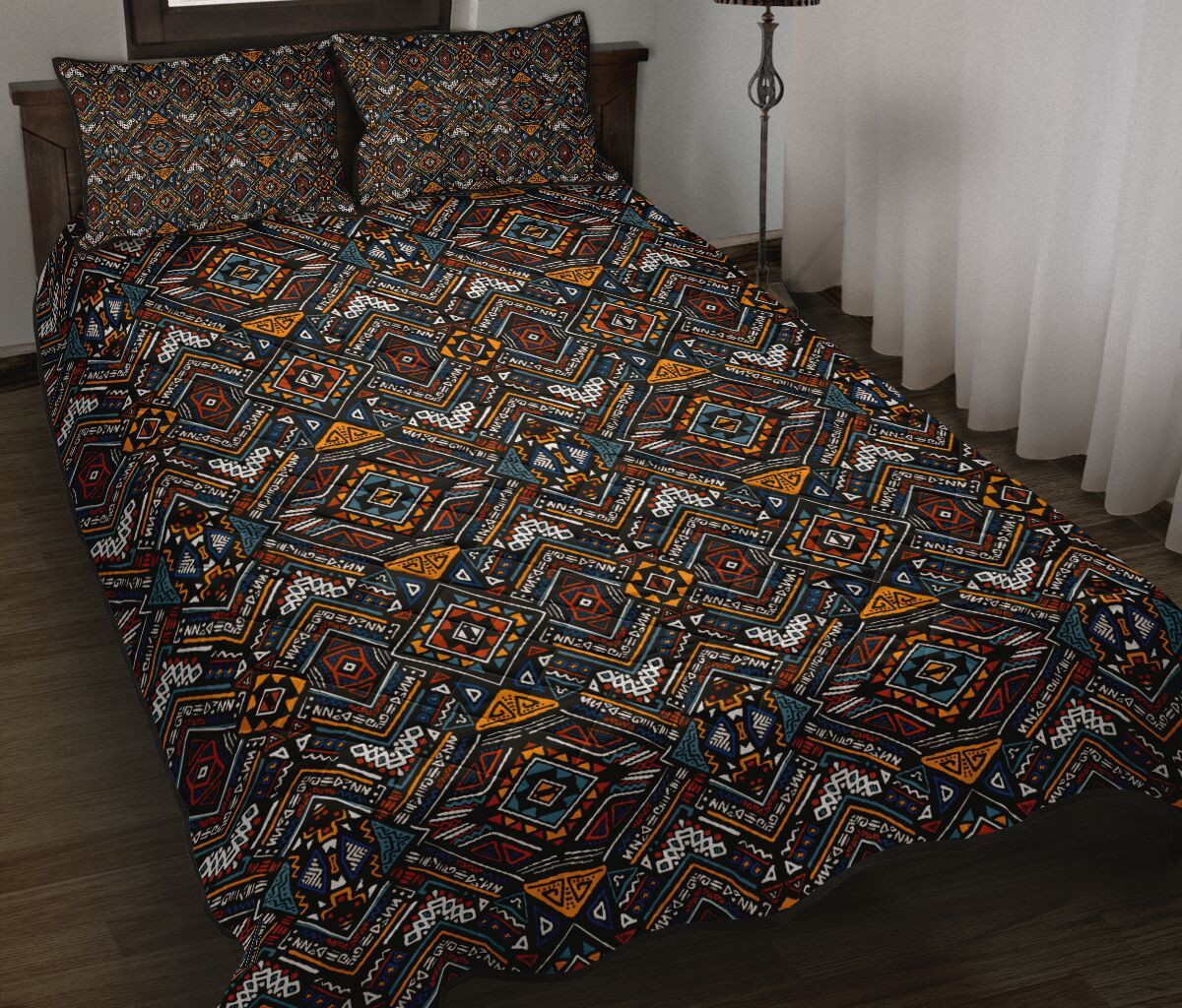 African Pattern Quilt Set
