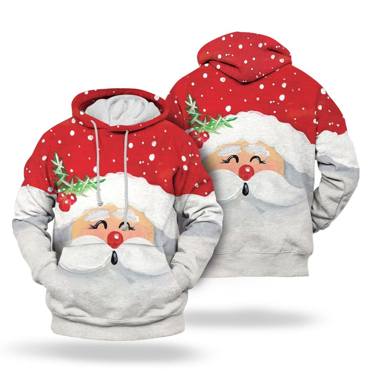 Christmas Santa Claus 3D Hoodie