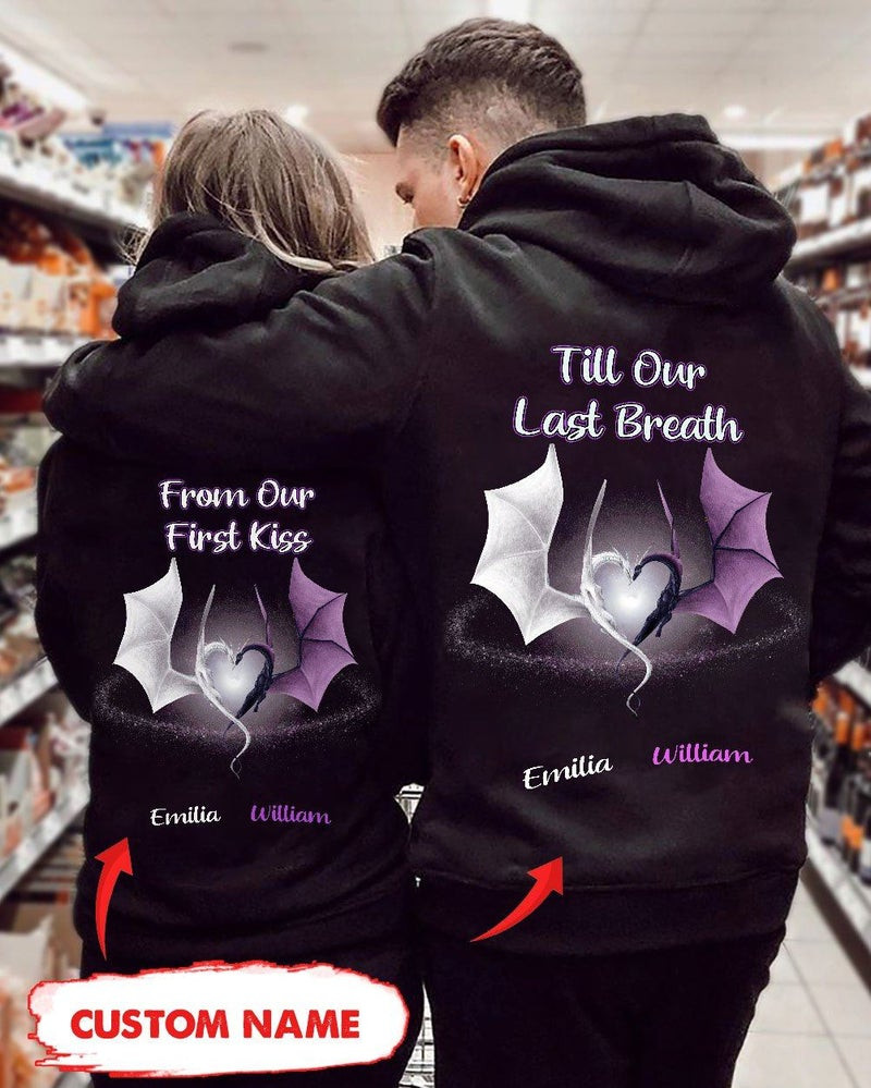 Personalized Till Our Last Breath Dragon Hoodie PAN2HD0072