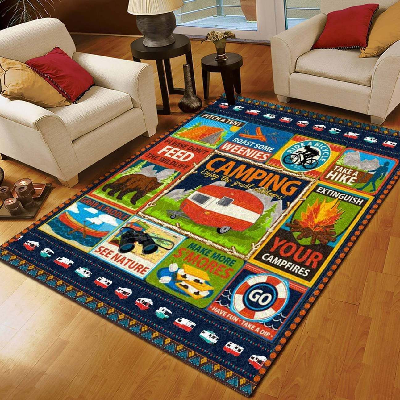 Camping Outdoor Rugs Home Decor