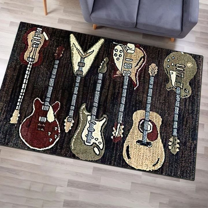 Guitar Rugs Home Decor