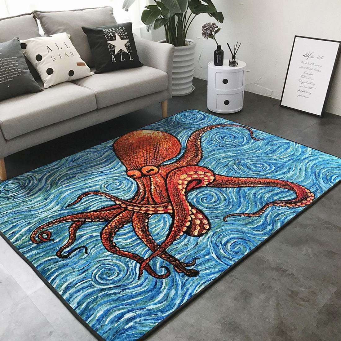 Octopus Rugs Home Decor PAN