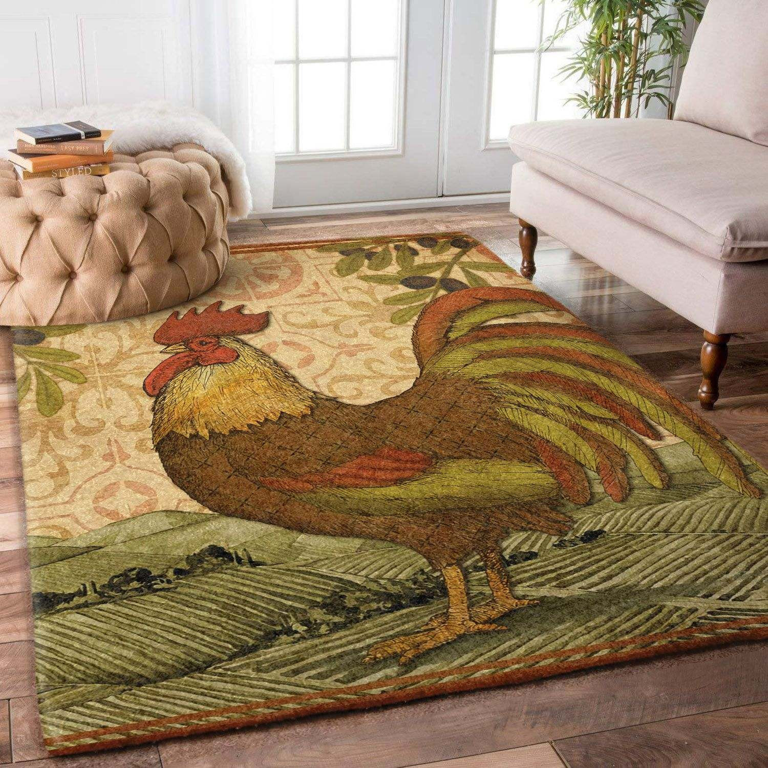 Rooster Rugs Home Decor PAN