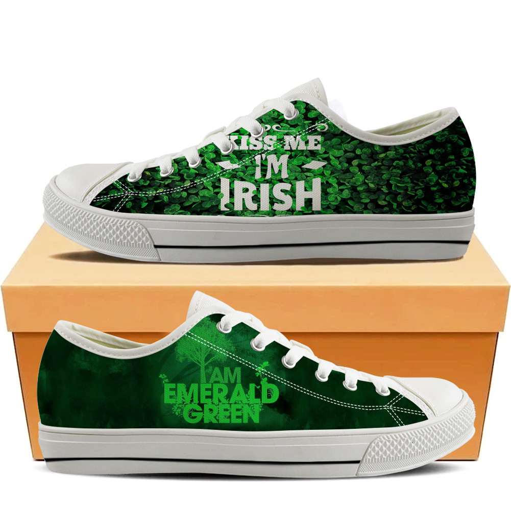Irish St Saint Patrick's Day Outfit Limited Low Top Shoes PANLTS0050