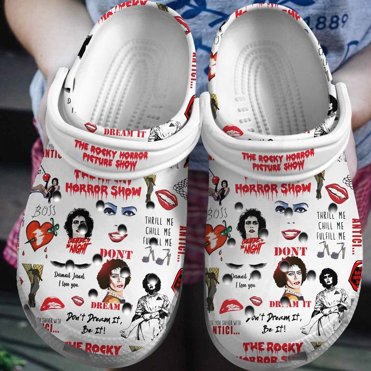 The Rocky Horror Picture Show Crocs Classic Clog Shoes PANCR1195