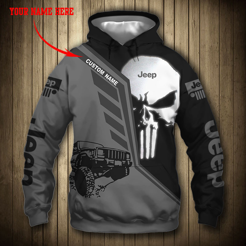 Personalized Jeep Punisher 3D Hoodies PAN3HD0160