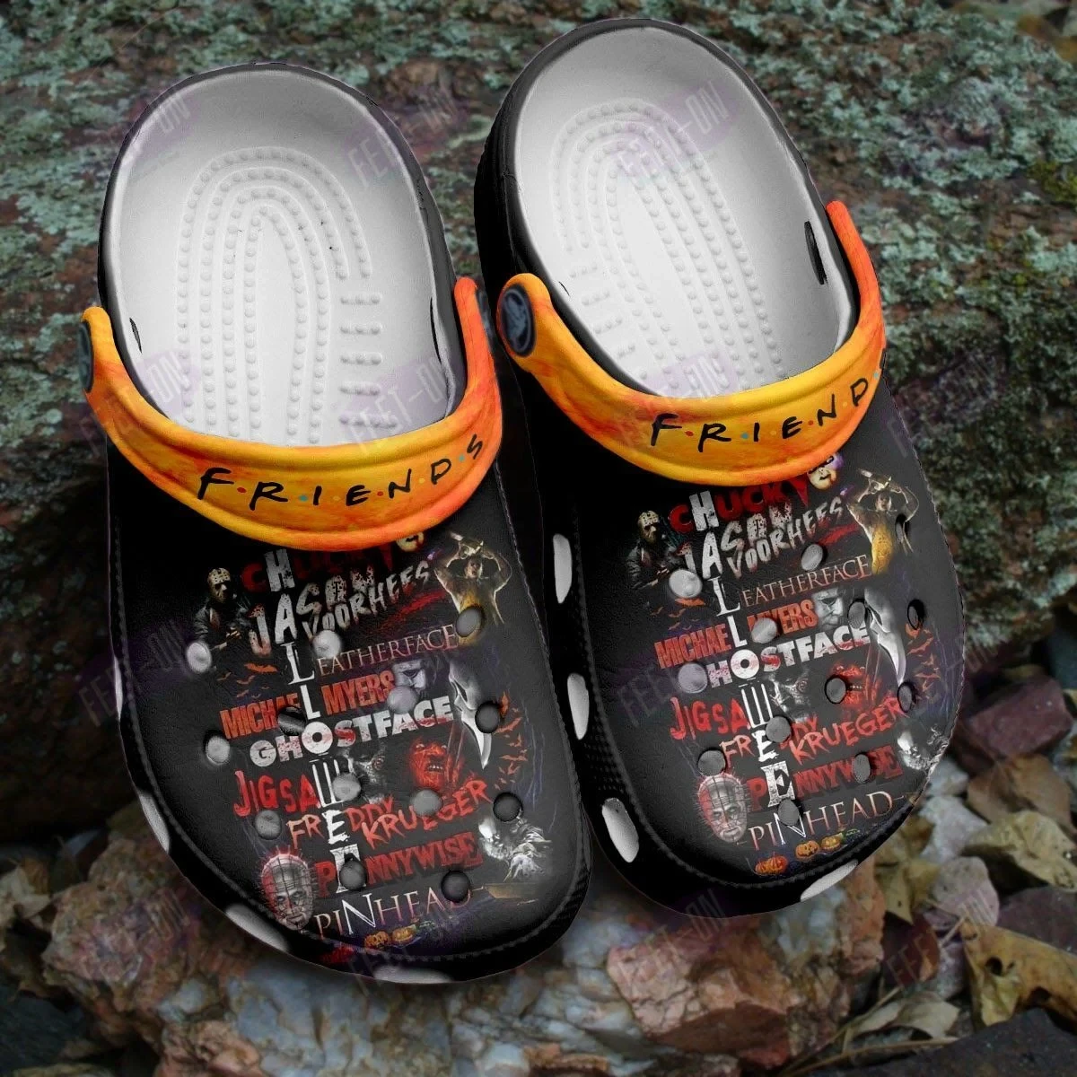 Friends Horror Movie Halloween Crocs Classic Clogs Shoes PANCR1171