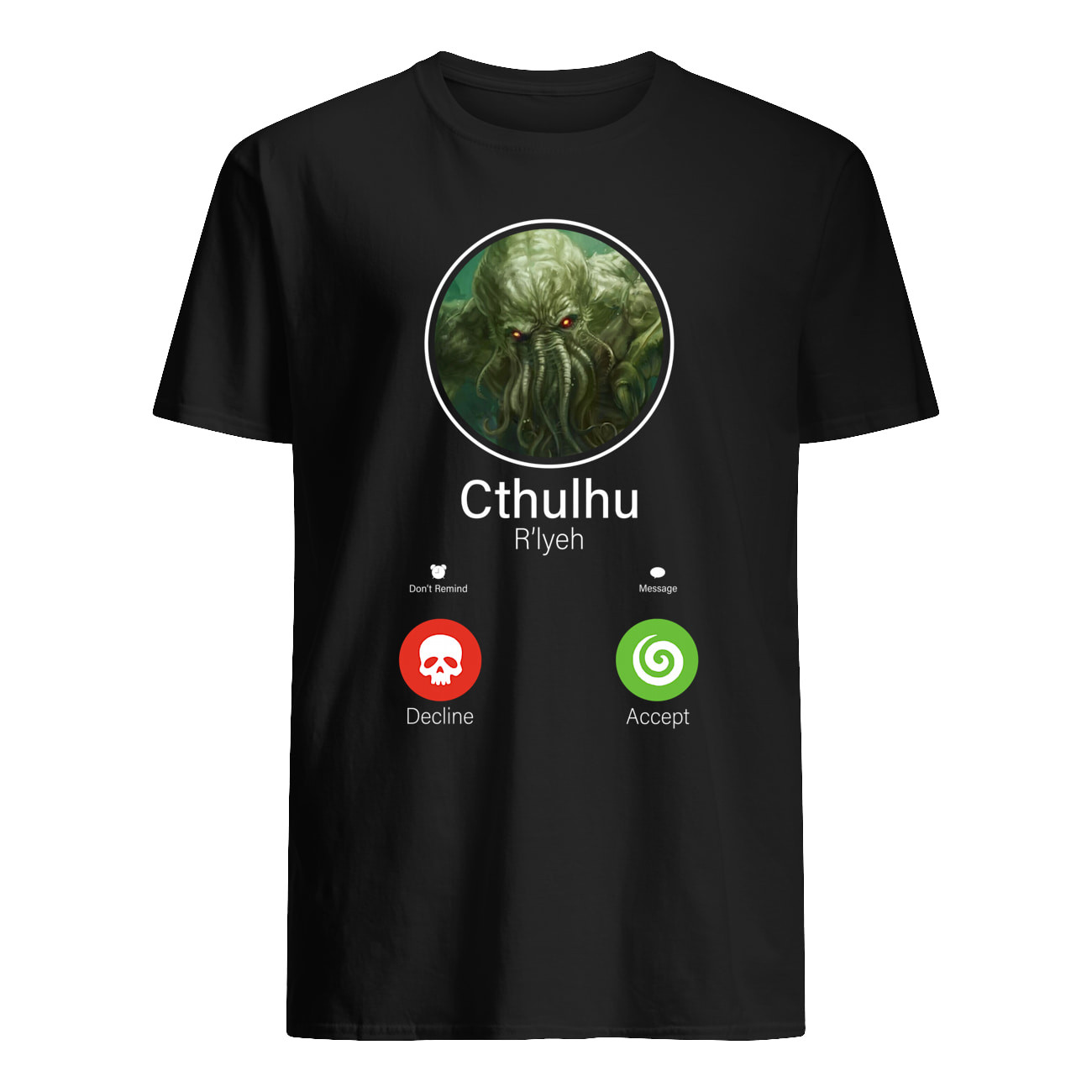 Cthulhu Is Calling Phone Halloween Tshirt
