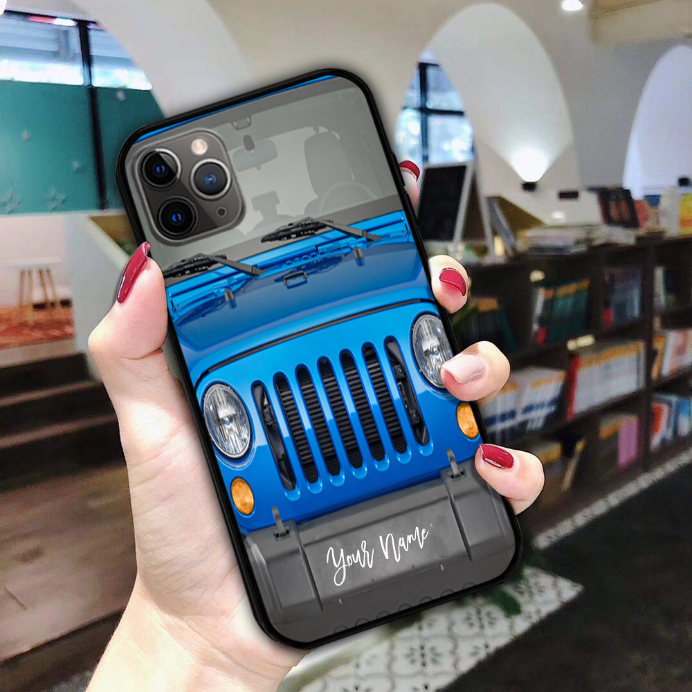 Personalized Name Jeep Car Color Phone Case PANPHC0015