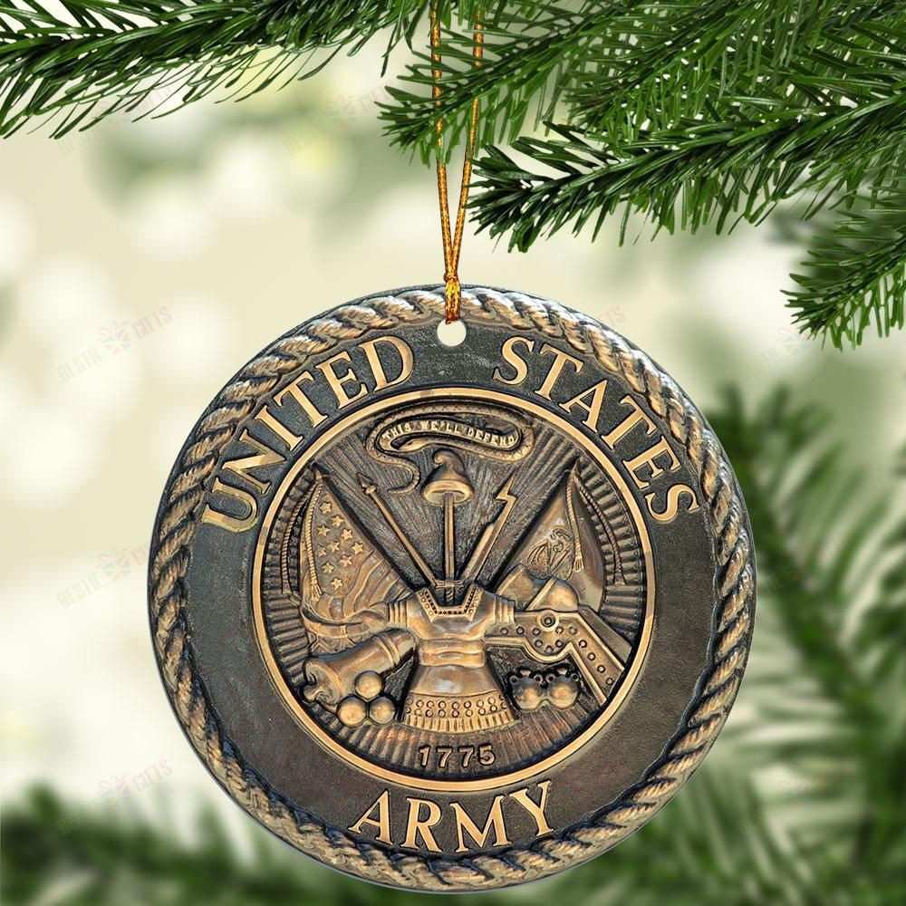 Medai Army USA Mica Ornament PANORPG0363