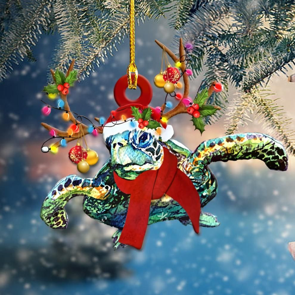 Turtle Christmas Light Shape Ornament P303 PANORPG0053