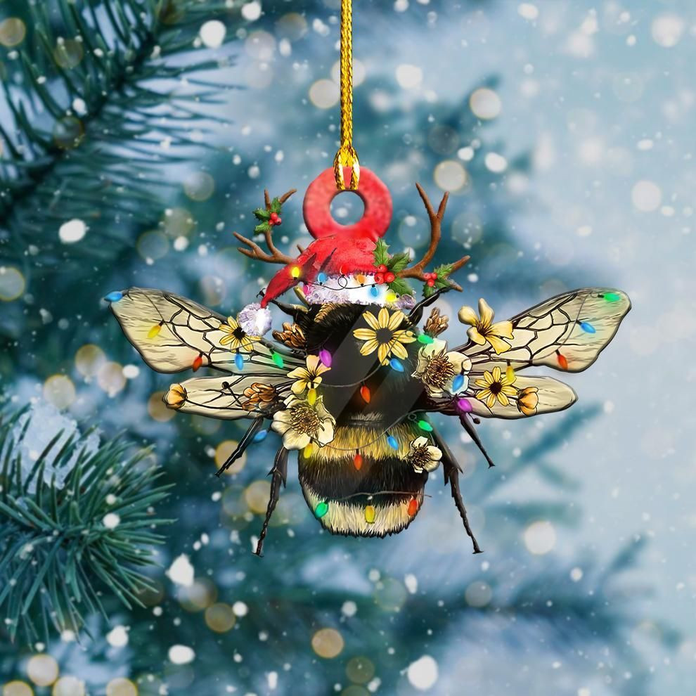 Honey Bee Light Christmas Shape Ornament P303 PANORPG0001