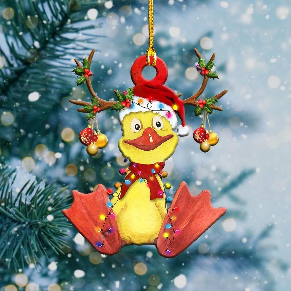 Baby Duck Christmas Light Shape Ornament P303 PANORPG0126