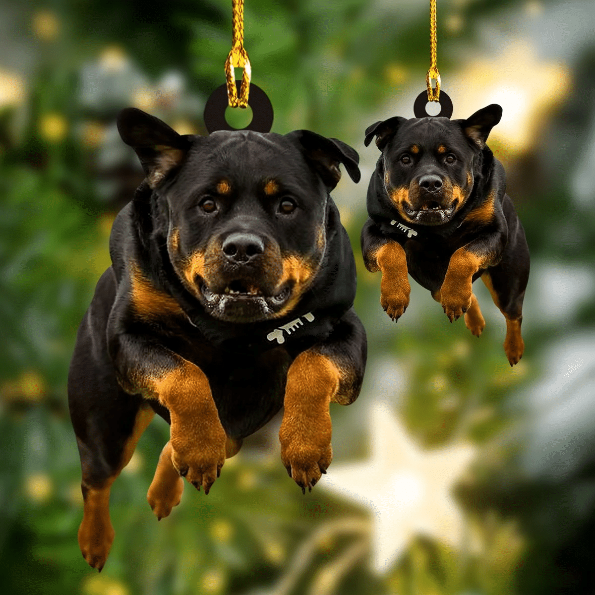 Rottweiler Christmas Ornament PANORPG0304