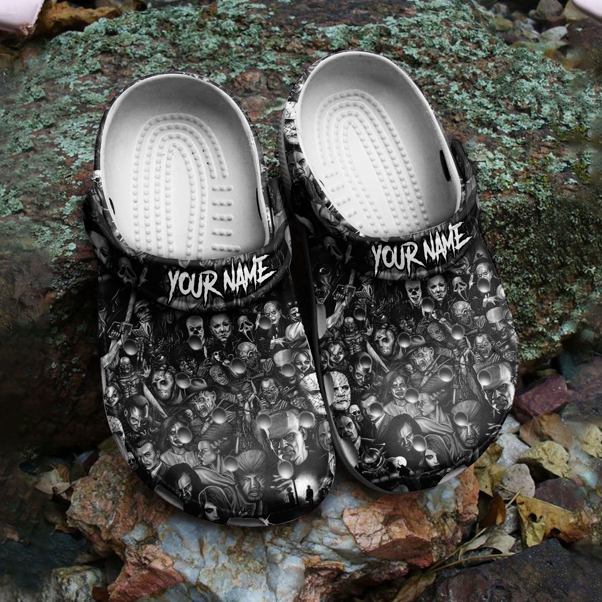 Personalized Horror Movies All Characters Crocs Classic Clog Shoes PANCR1287