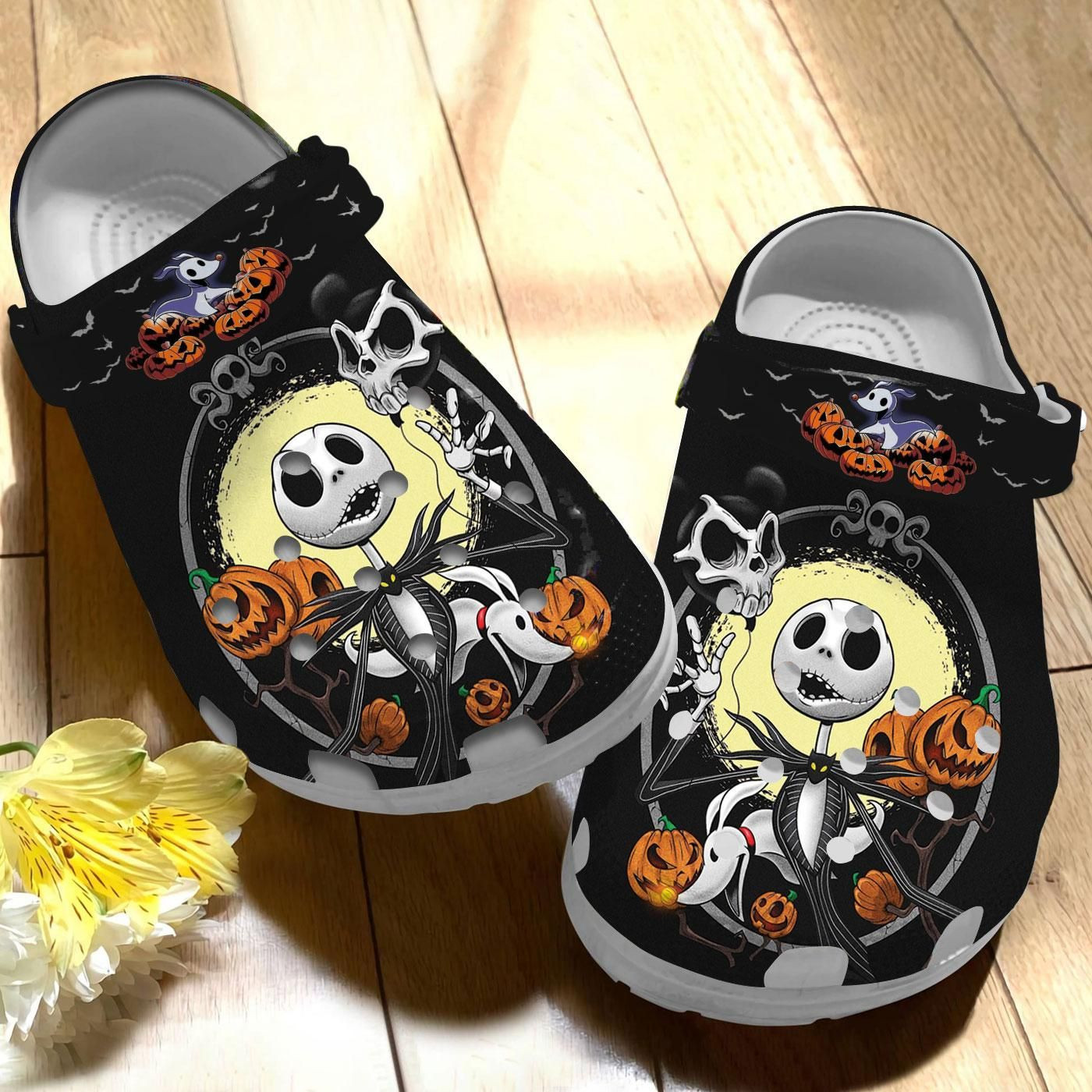 Nightmare Before Christmas Halloween Crocs Classic Clogs Shoes PANCR0091