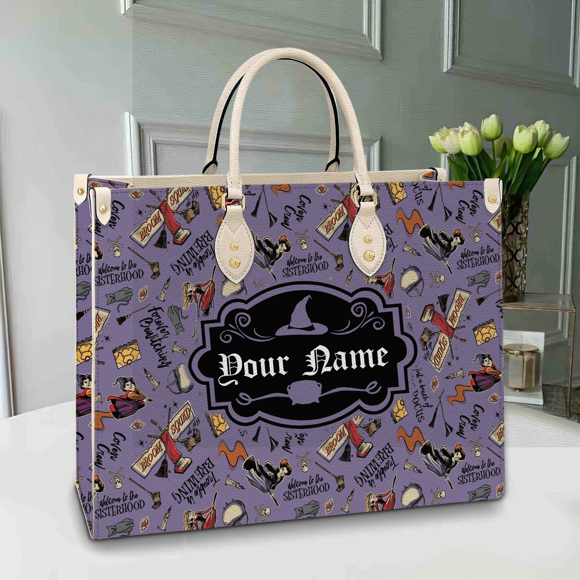 Hocus Pocus Purse Personalized Purse Bag Handbag PANLTO0007