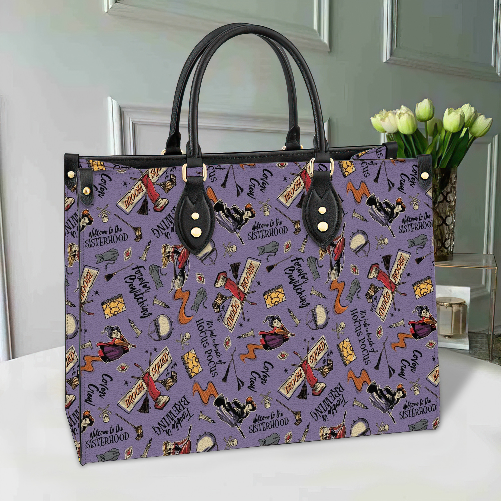 Hocus Pocus Purse Personalized Purse Bag Handbag PANLTO0007