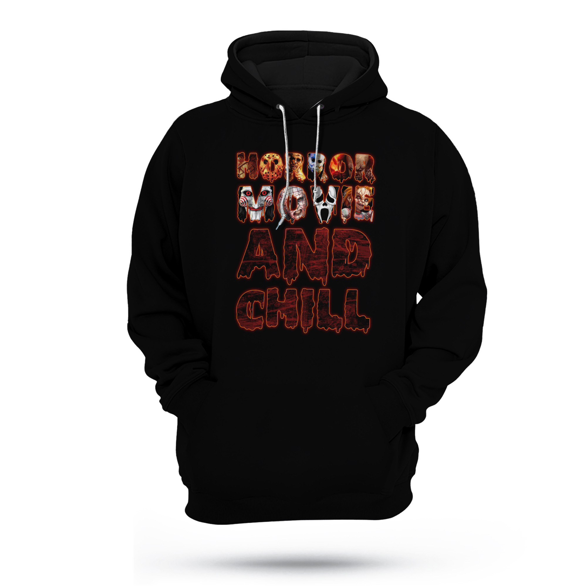 Horror Movie And Chill Halloween Hoodie PAN2HD0048