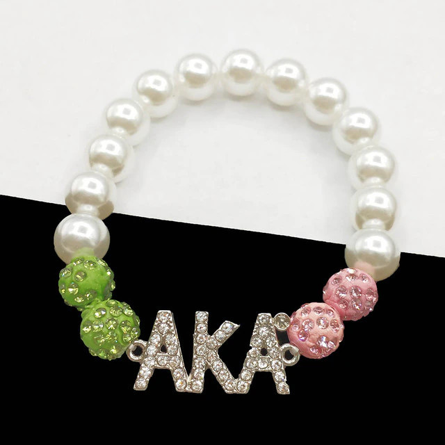 Alpha Kappa Alpha AKA 1908 Jewelry Bracelet