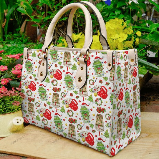 The Grinch Coffee Christmas Purse Bag Handbag For Women PANLTO0032