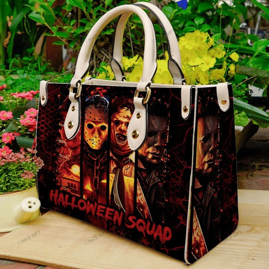Halloween Squad Horror Movies Purse Bag Handbag For Women PANLTO0028