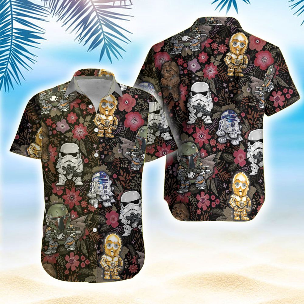 Stormtrooper Star Wars Hawaiian Aloha Shirt PANHW00020