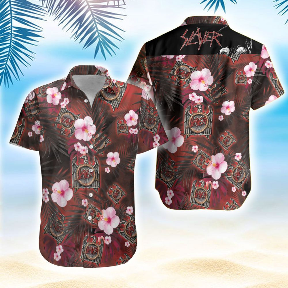 Hawaiian Aloha Shirts Slayer Tropical PANHW00099