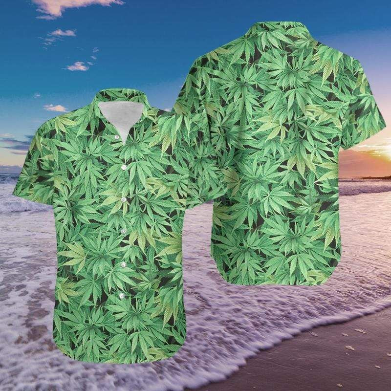 Weed Cannabis Hawaiian Aloha Shirts PANHW00036