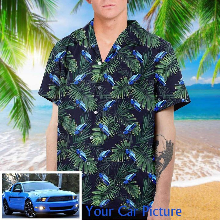 Personalized Custom Hawaiian Aloha Shirts Car Collection With Your Car Photo PANHW