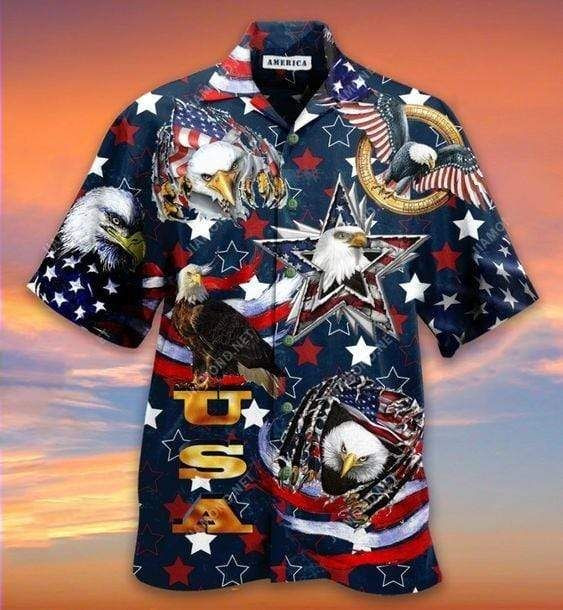 Hawaiian Aloha Shirts Eagle American Patriotism Is Unique PANHW