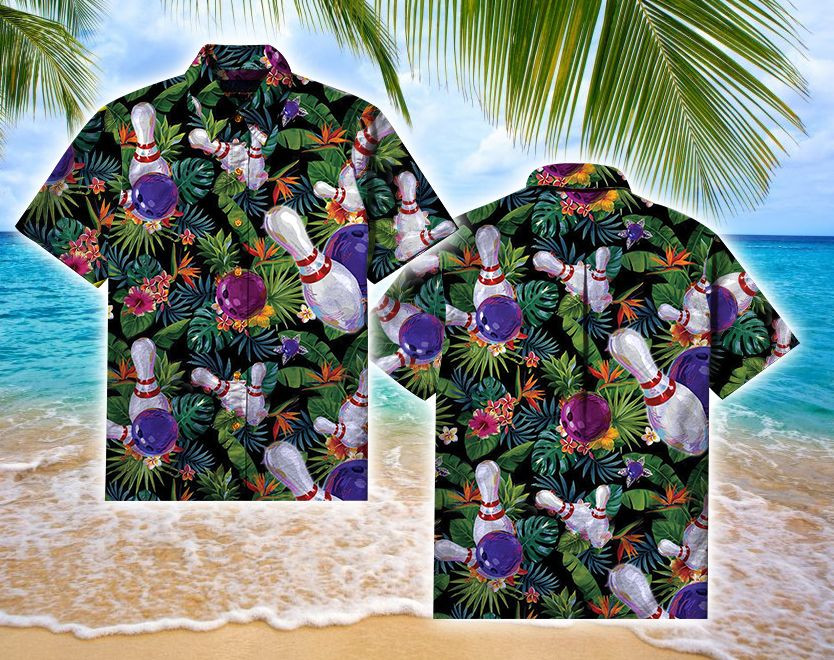Bowling Art Aloha Hawaiian Shirts PANHW