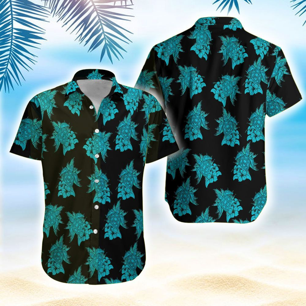 Sea Turtle Tropical Full Printing Hawaiian Shirts PANHW00067