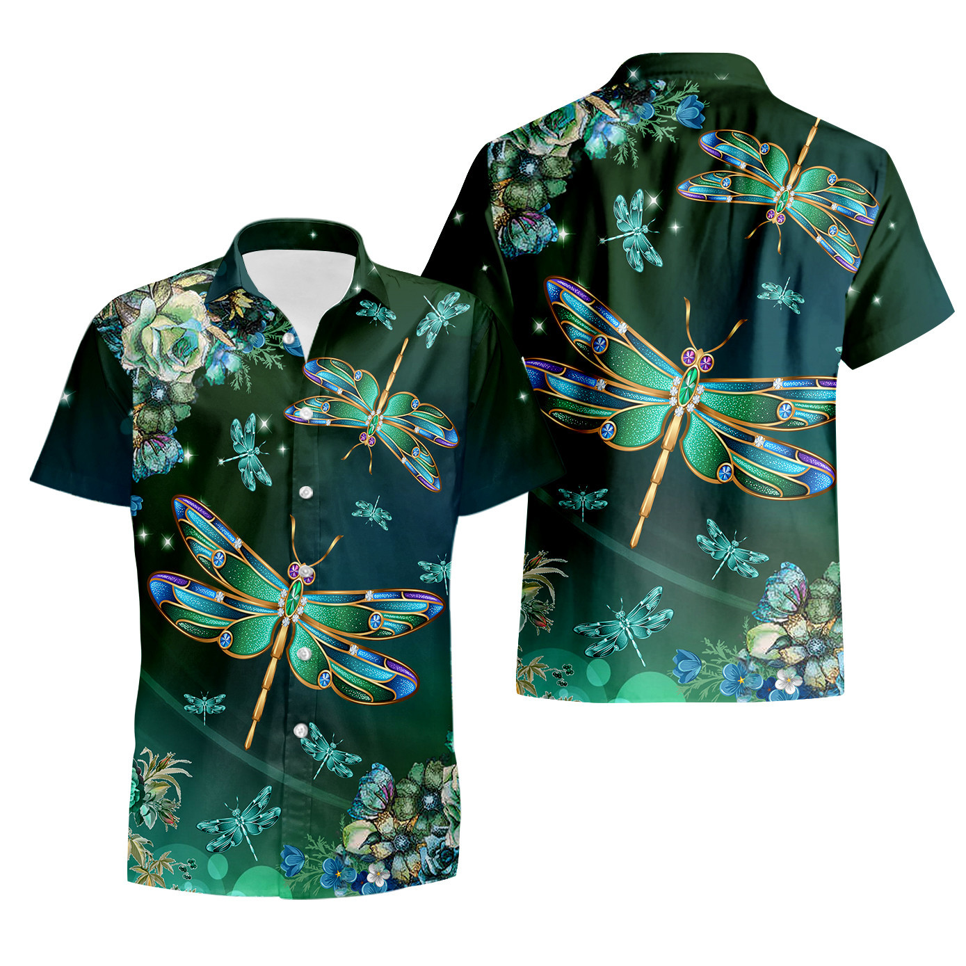 Dragonfly Hawaiian Aloha Shirts PANHW00135