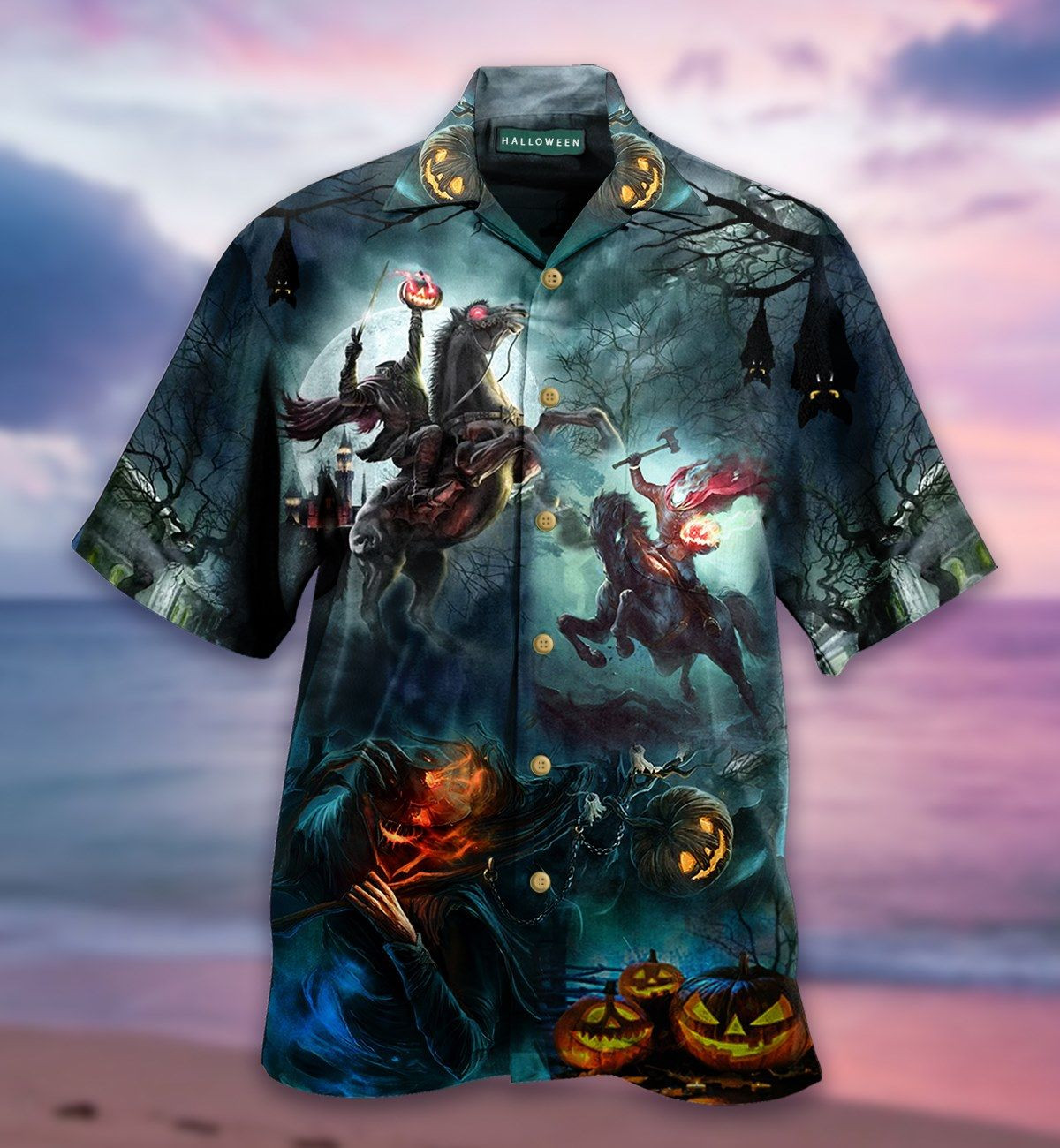 Halloween Knight Hawaiian Shirt PANHW00093